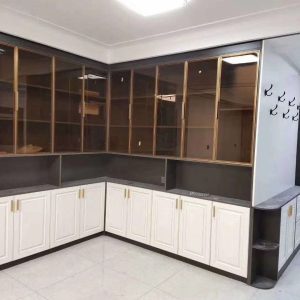 Minimalist Aluminum Frame Sliding Door