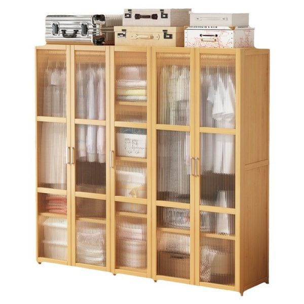 Solid Wood Storage Wardrobe - Image 2